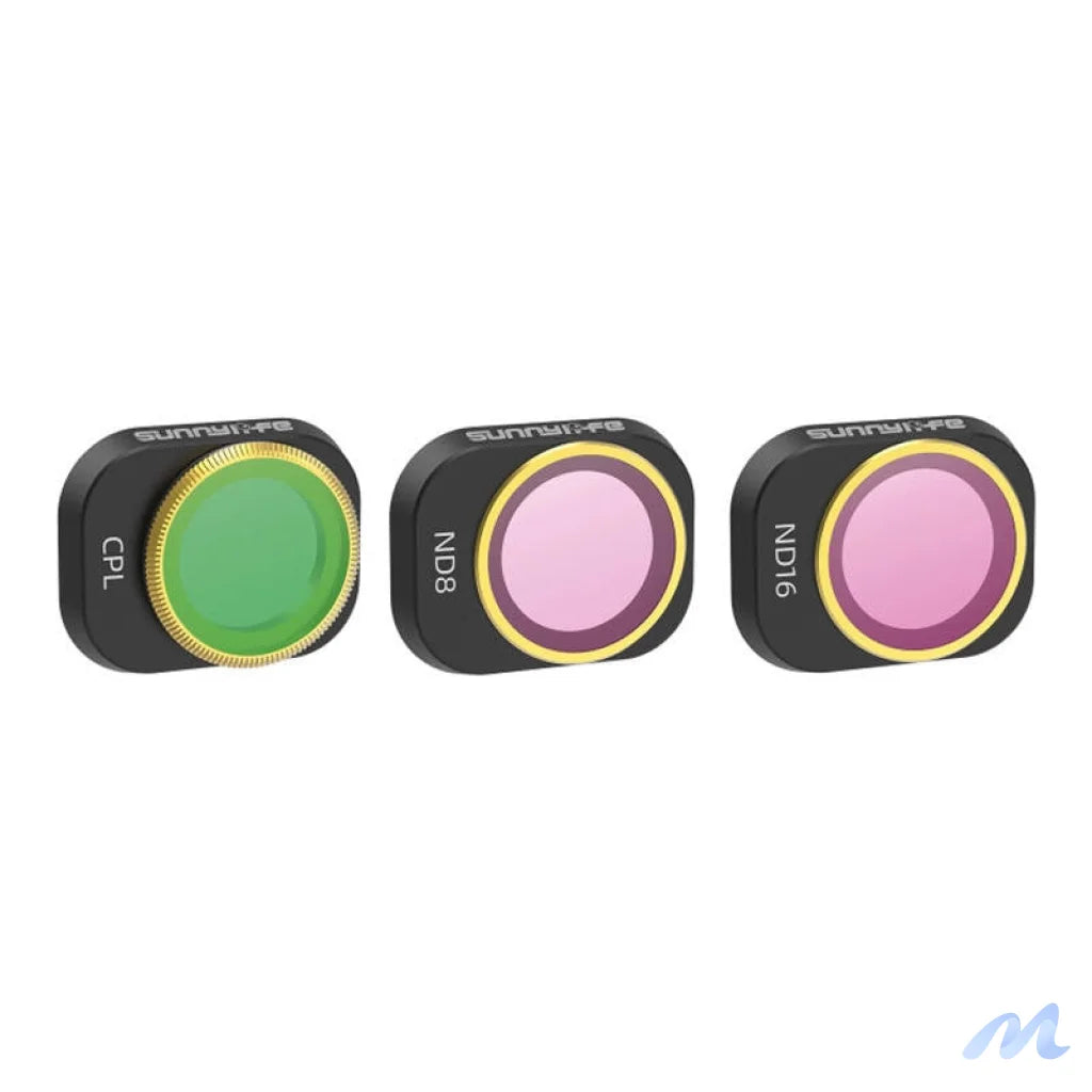 3 Lens Filters CP, ND8, 16 Sunnylife for DJI MINI 4 PRO
