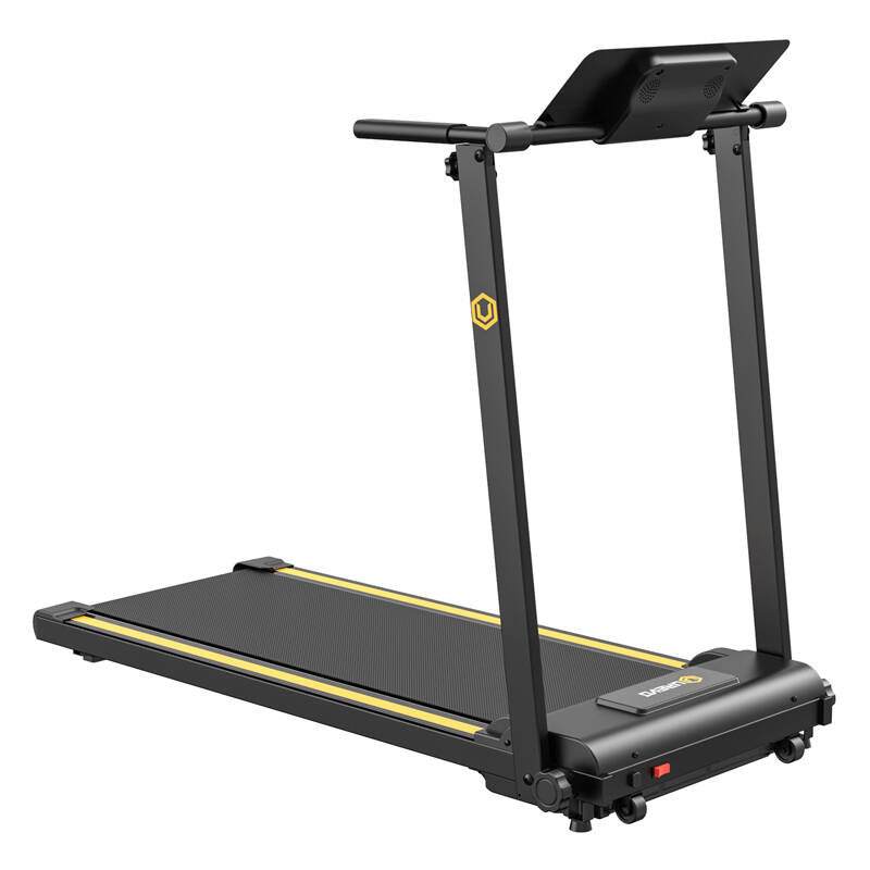 UREVO Foldi Mini folding electric treadmill (black and orange)