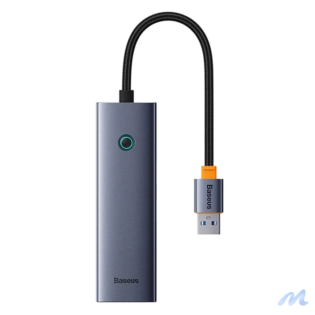 4in1 Hub Baseus UltraJoy USB-A do 4xUSB 3.0 (space grey)