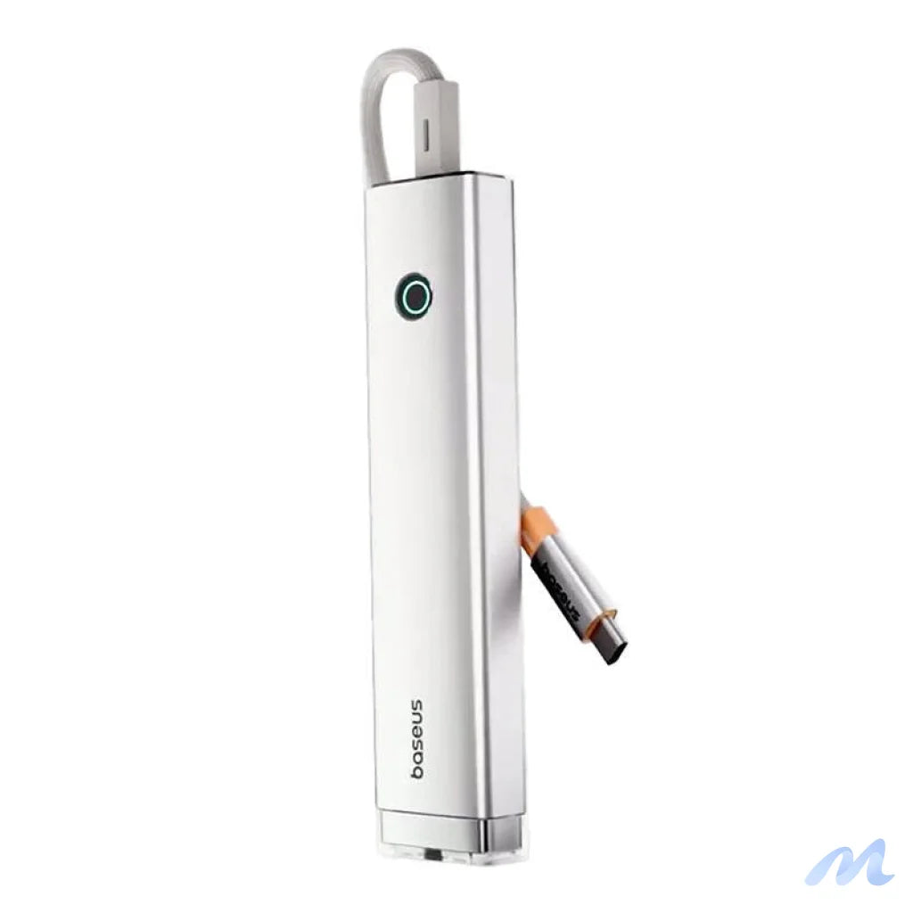 5-Port HUB AIR Baseus UltraJoy Series Type-C - HDMI, USB3.0x2, PD, RJ45 (silver))