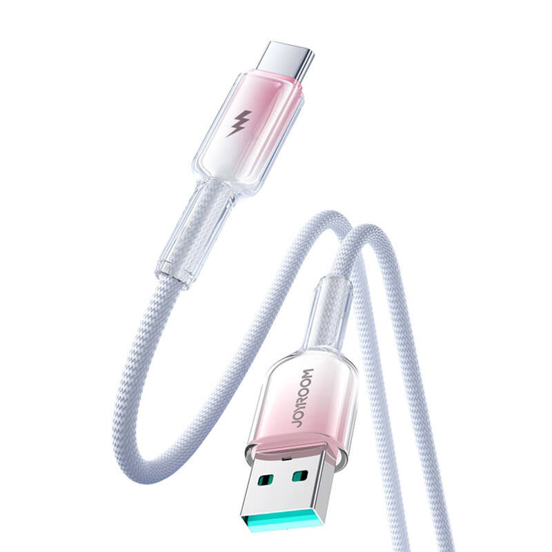 Joyroom S-A42 3A USB-A USB-C Cable 1.2m biały