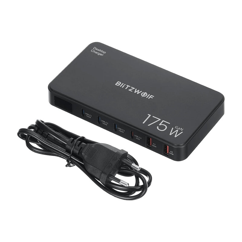 Blitzwolf BW-S30 6-in-1 Charging Station 4xUSB-C + 2xUSB 175W