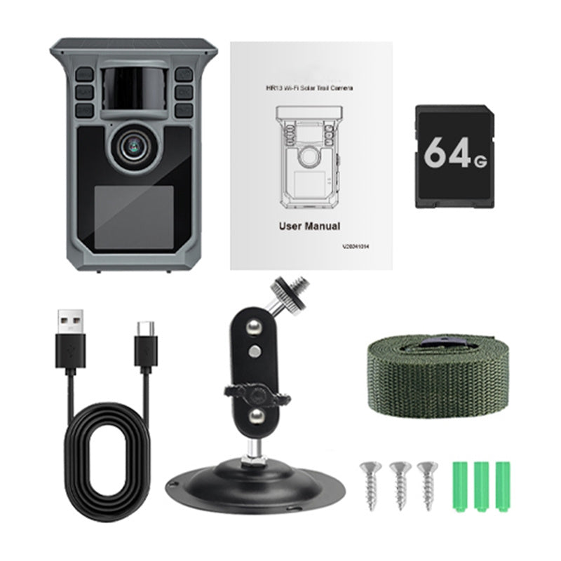 KJK HRIVCAM Solar Panel Photo Camera (HR-HC13)