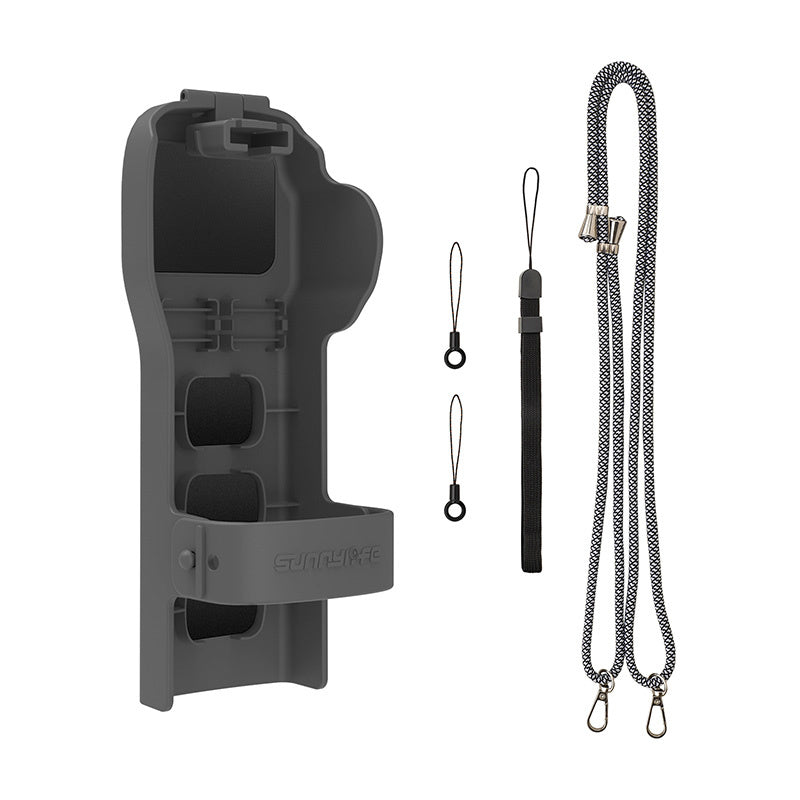 Sunnylife protective case with strap and lanyard for Osmo Pocket 3 (gray)