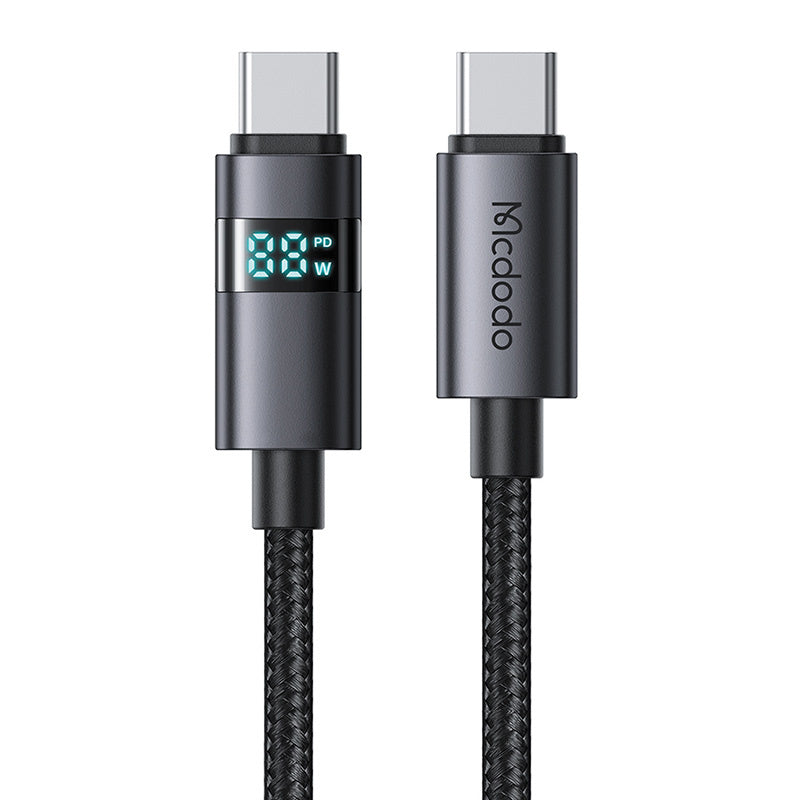 Mcdodo CA-5610 USB-C to USB-C cable, 100W, LED display, 1.2m