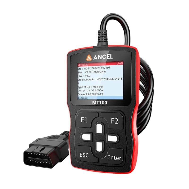 Ancel MT100 motorcycle diagnostic scanner