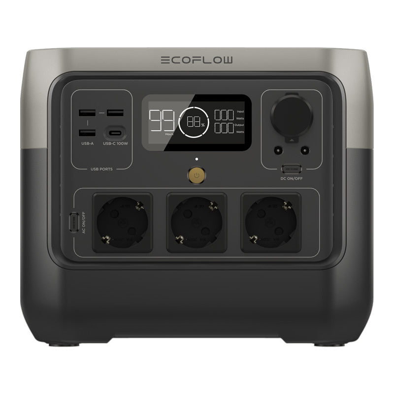 Set: EcoFlow River 2 Pro power station + 160W photovoltaic panel.