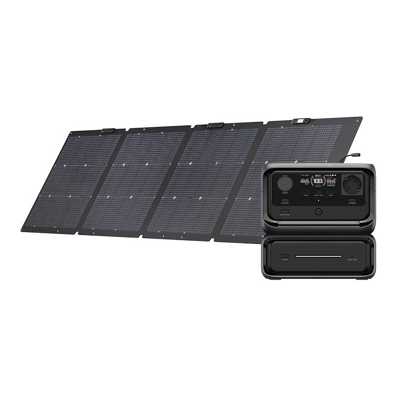 Set: EcoFlow River 3 Max power station + 220W photovoltaic panel.