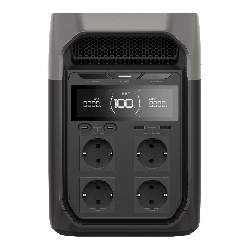 Set: EcoFlow Delta 3 power station + 400W photovoltaic panel.