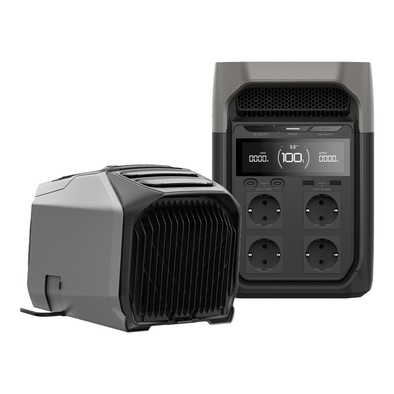 Ecoflow Eet Delta 3 Power Station + Wave 3 Air Conditioner