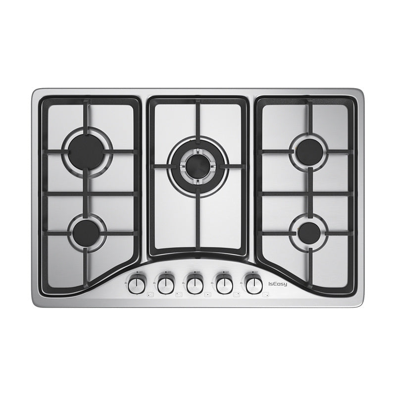 IsEasy MGBS-765 stainless steel gas cooktop