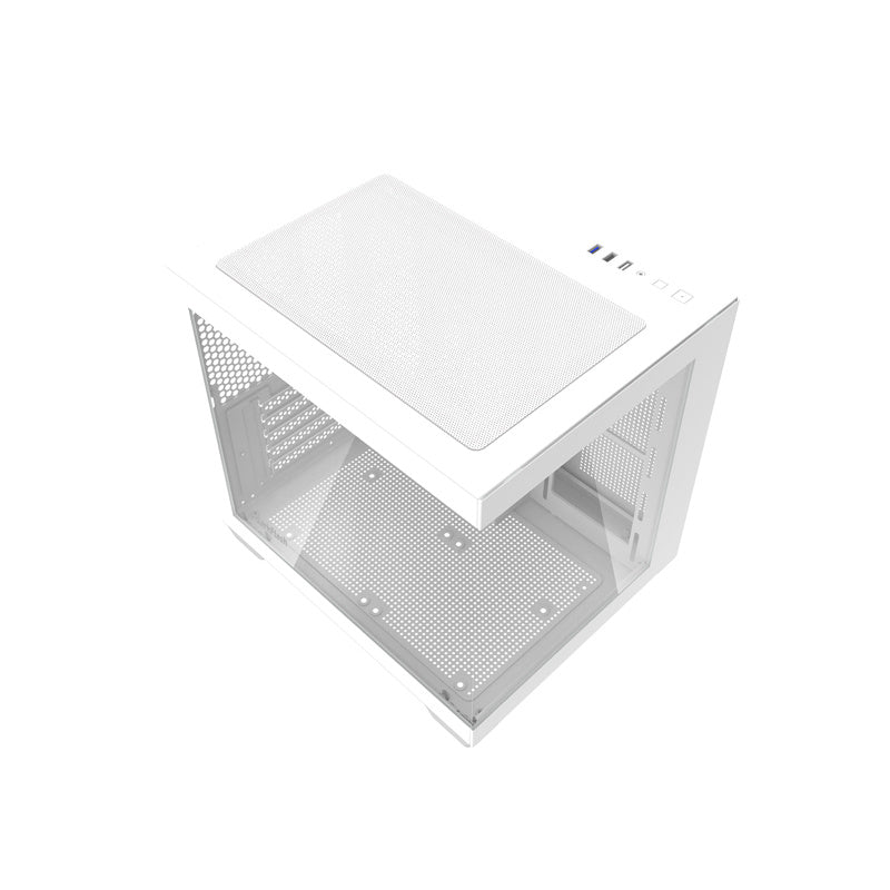 Darkflash C275P computer case without fans (White)
