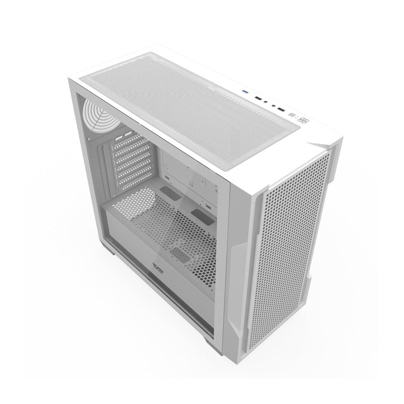 Darkflash DS900 Mesh computer case without fans (White)