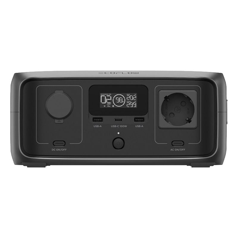 Set: EcoFlow RIVER 3 UPS Power Station + 45W Photovoltaic Panel.