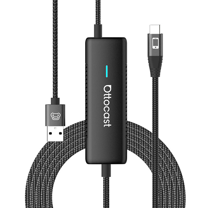 Ottocast wireless car adapter with MirrorCast