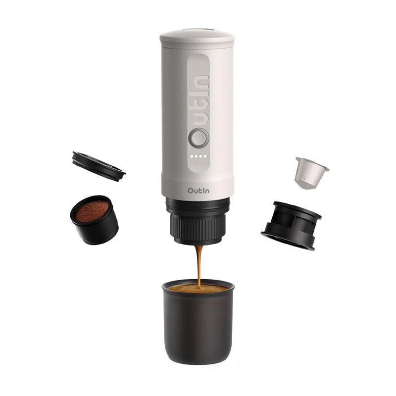 Outin Nano 7500mAh Portable Coffee Maker (White)