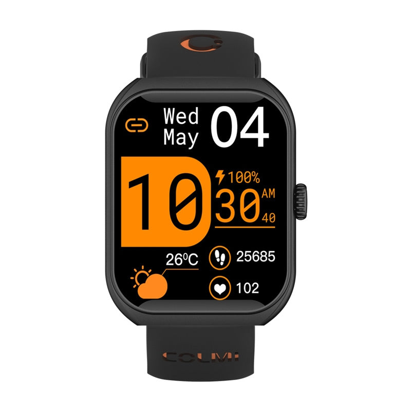 Colmi P86 Smartwatch (Black)