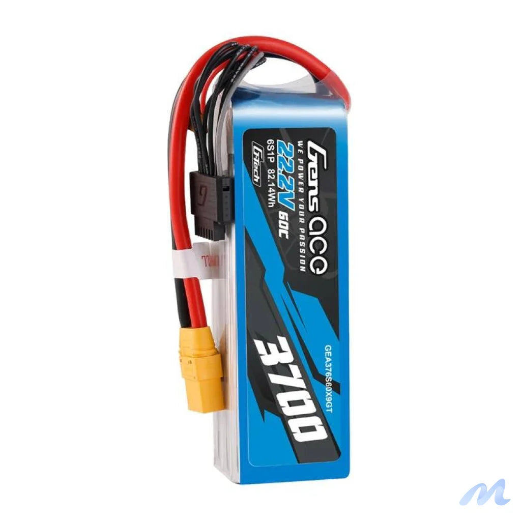 Accumulator Lipo Gens Ace G-Tech 3700mAh 22.2V 60C 6S1P XT90