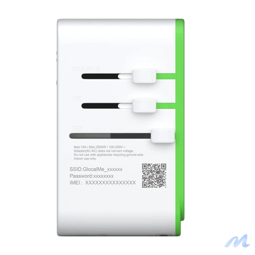 Adapter Roamplug z hotspotem 4G/LTE Wi-Fi GlocalMe Cloud SIM