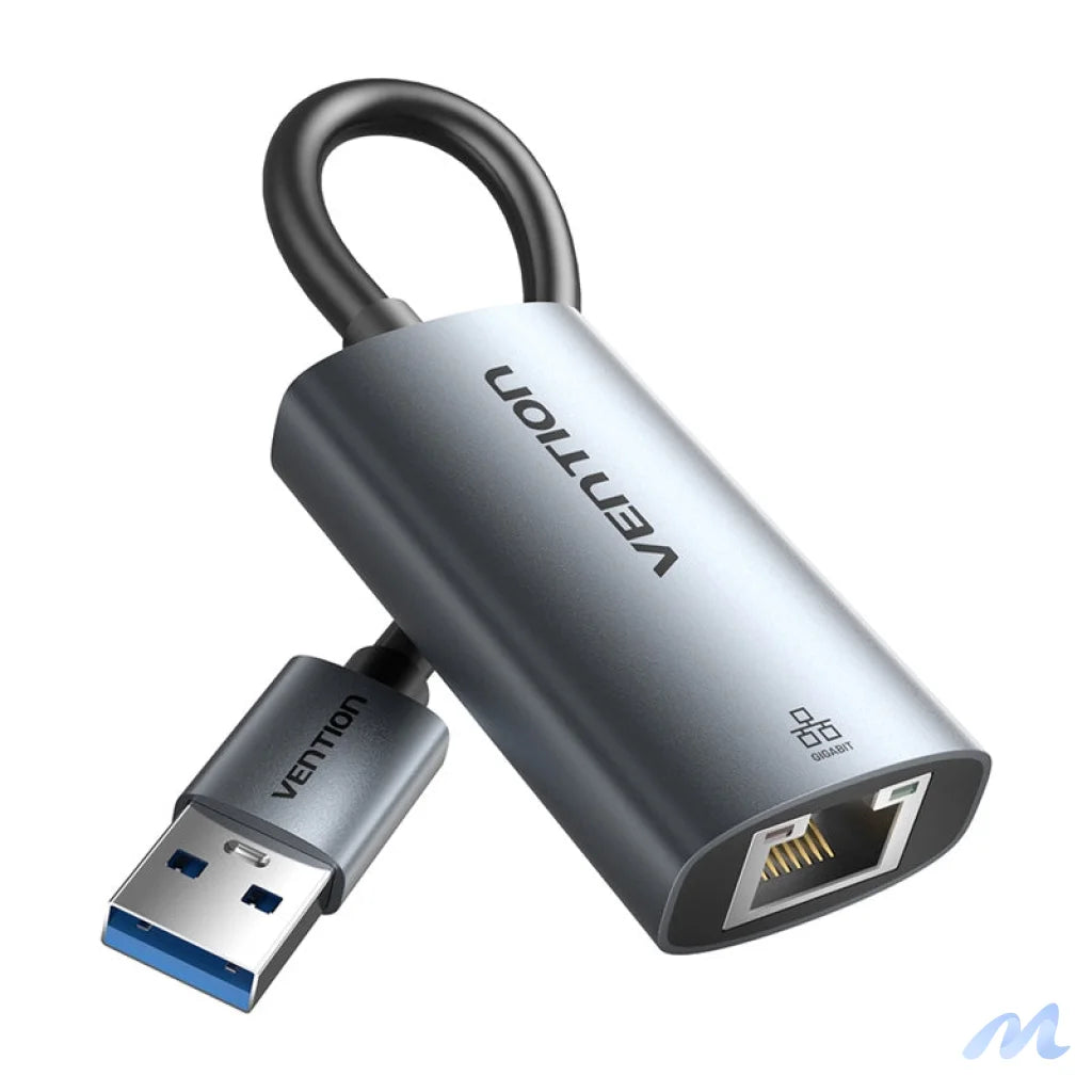 Adapter Vention USB-A do Gigabit Ethernet 0.15m
