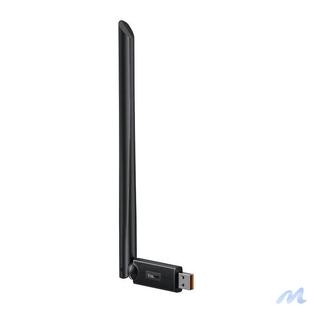 Adapter WiFi with antenna Baseus FastJoy 650Mbps (black)
