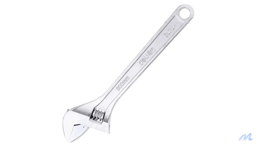 Adjustable Spanner 12" Deli Tools EDL012A (silver)