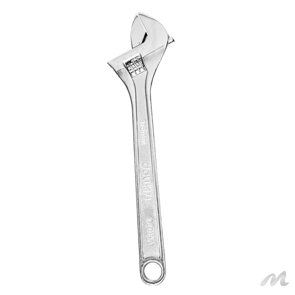 Adjustable Spanner 15" Deli Tools EDL015A (silver)