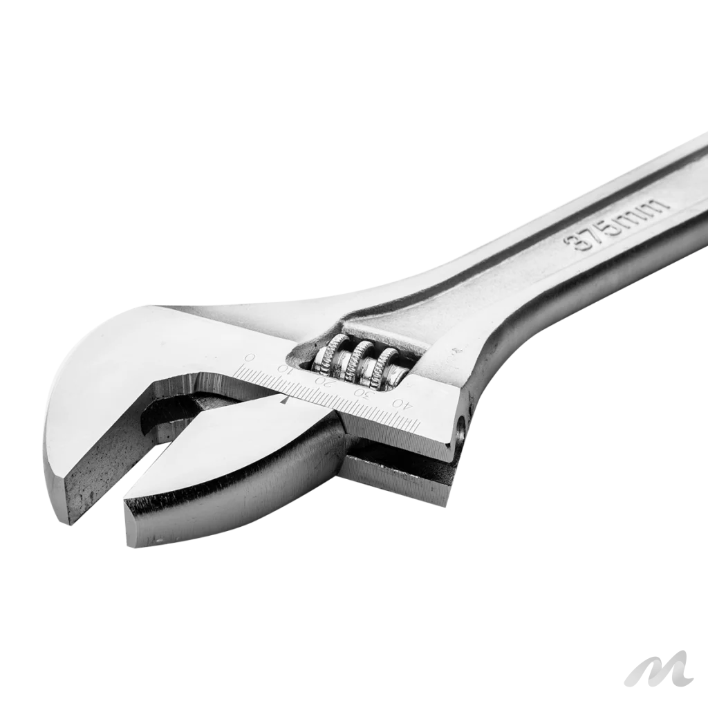 Adjustable Spanner 15" Deli Tools EDL015A (silver)