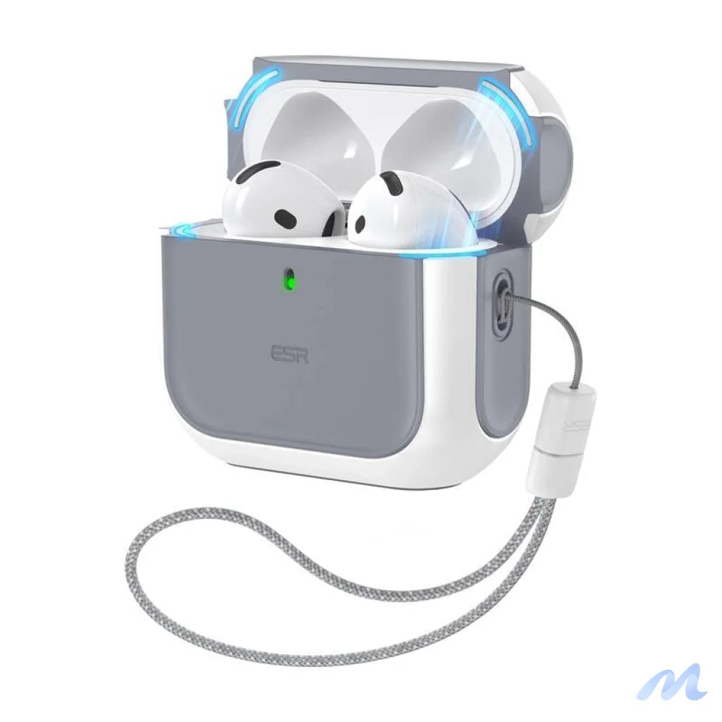 AirPods 4 Orbit Hybrid case (white)