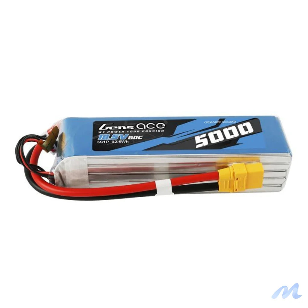 Akumulator LiPo Gens Ace Bashing 5000mAh 18.5V 60C 5S1P - XT90