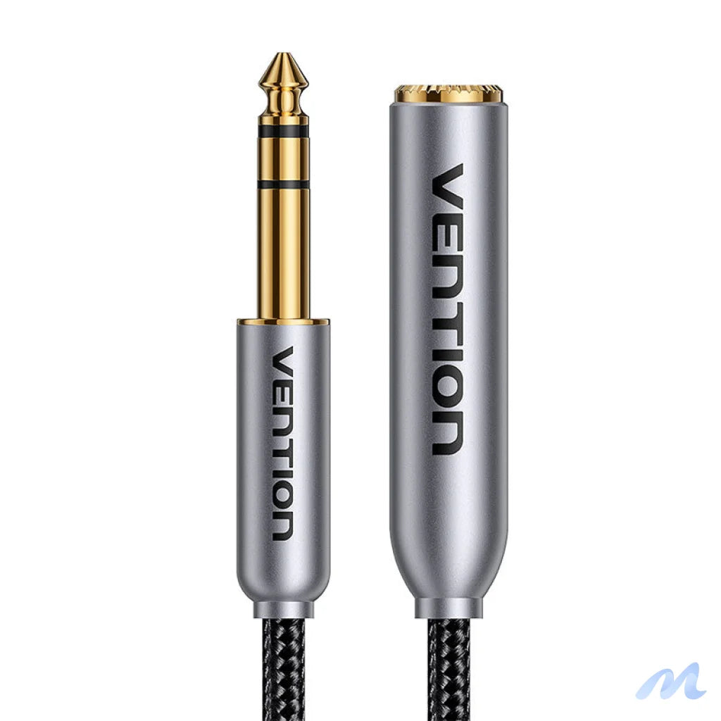 Audio cable 6.35mm male to female Vention 1m