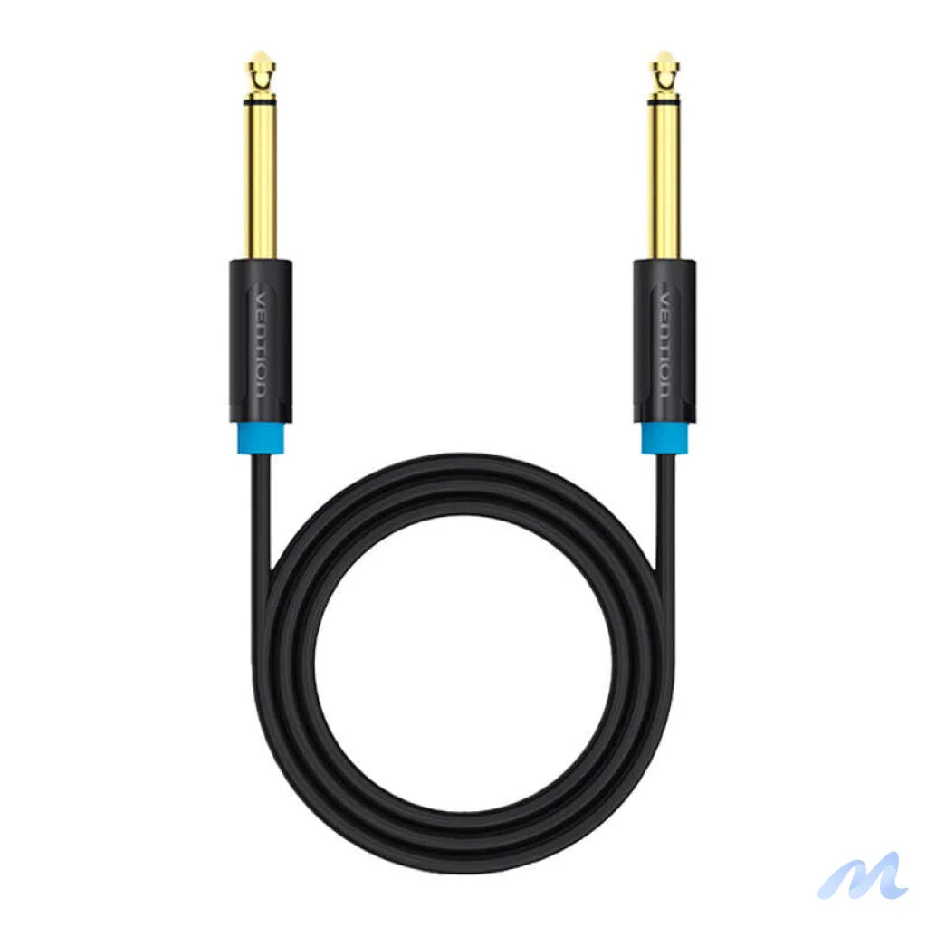 Audio Cable TS 6.35mm Vention BAABJ 5m (black)