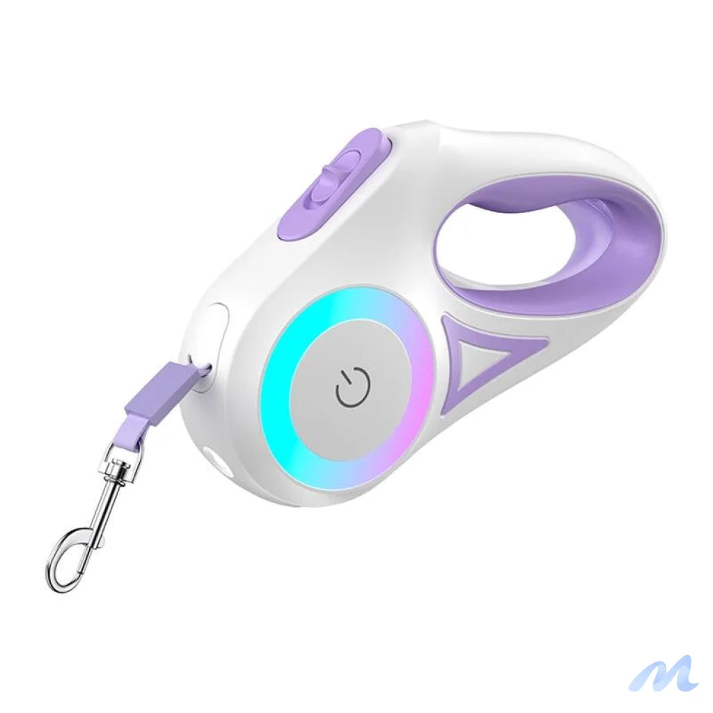 Automatic leash 3m Rojeco (purple)