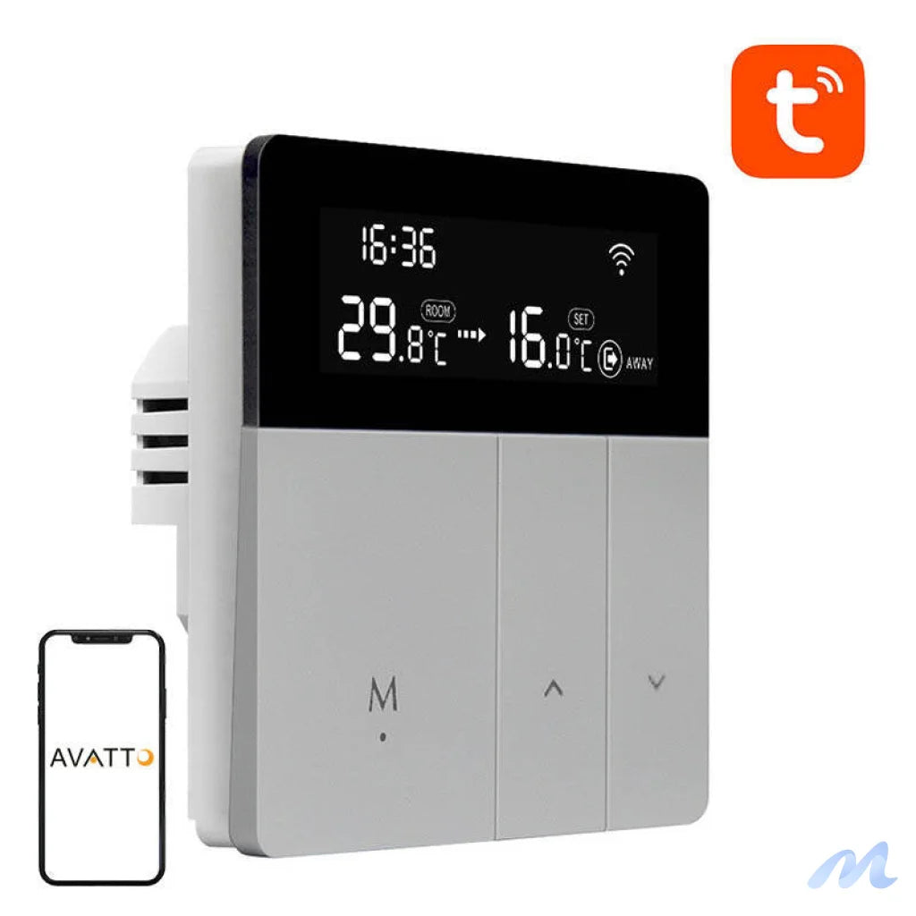 Avatto WT50 smart thermostat water heater 3A WiFi TUYA