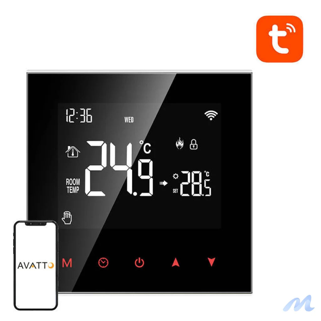 Avatto ZWT100 smart thermostat 3A ZigBee water heater TUYA