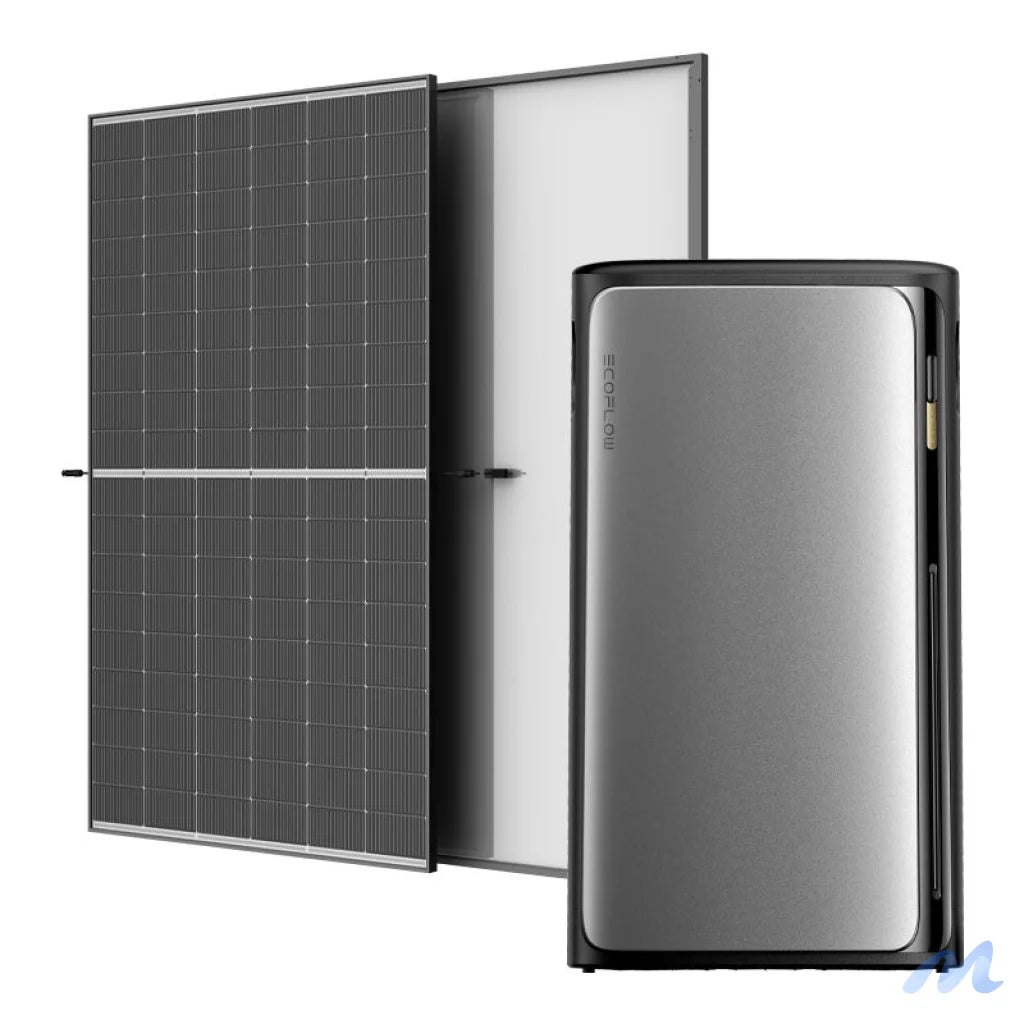 Balcony photovoltaic with energy storage 1.92kWh EcoFlow STREAM Ultra 1020W.