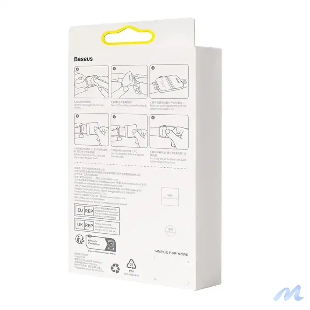 Baseus 44mm Protective Film for AP Watch 4/5/6/SE/SE 2, Clear