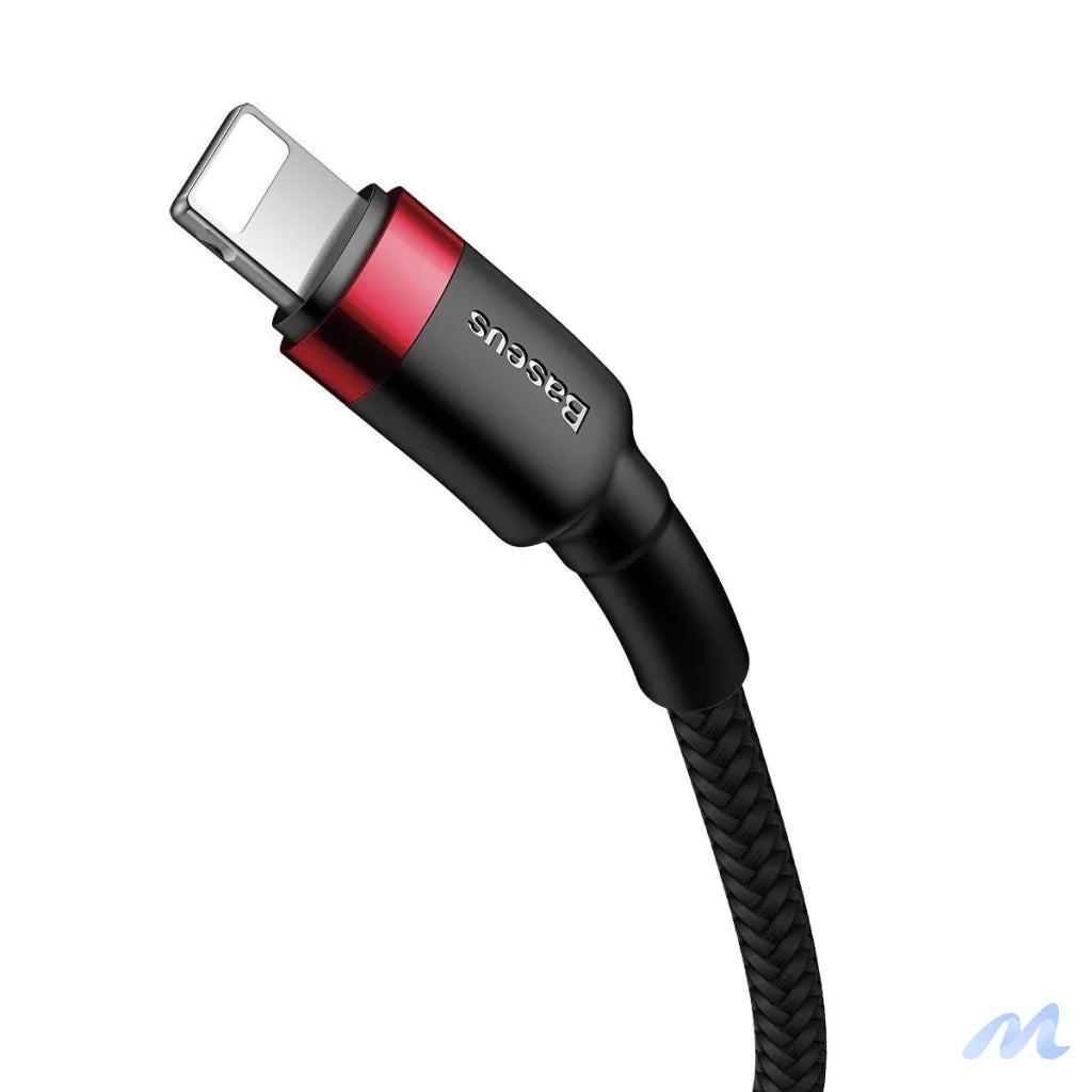 Baseus Cafule Cable Type-C to iP PD 18W 1m Red+Black