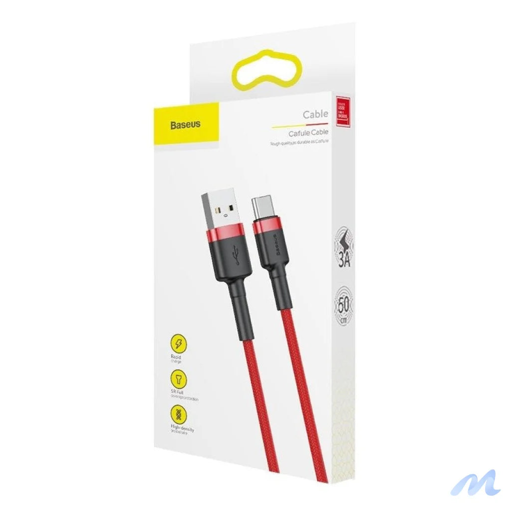Baseus Cafule cable USB-C 3A 1m (Red)