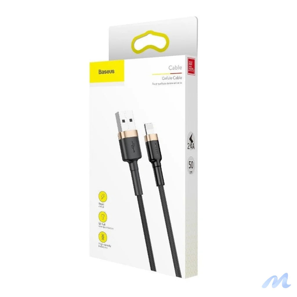 Baseus Cafule Cable USB Lightning 1.5 A 2m (Gold+Black)