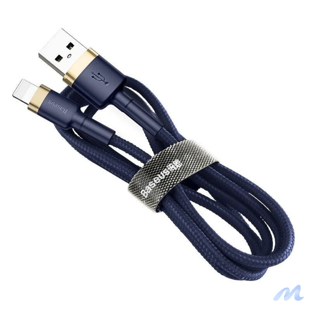 Baseus Cafule Lightning cable 2.4A 1m (Gold+Dark blue)