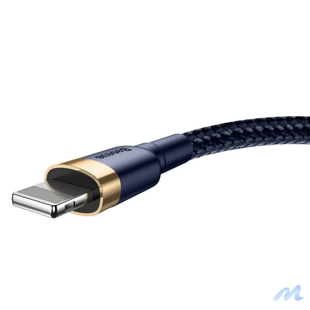 Baseus Cafule Lightning cable 2.4A 1m (Gold+Dark blue)