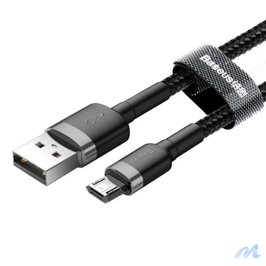 Baseus Cafule Micro USB cable 1.5A 2m (Gray + Black)
