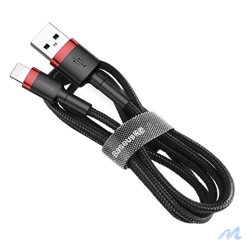 Baseus Cafule USB Lightning Cable 2,4A 0,5m (Red+Black)