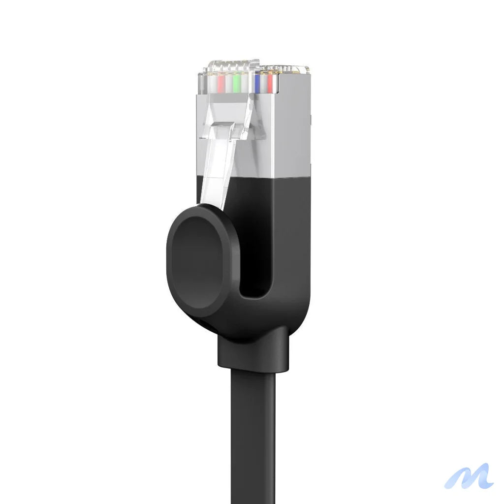 Baseus Cat 6 UTP Ethernet RJ45 Cable Flat 1m black