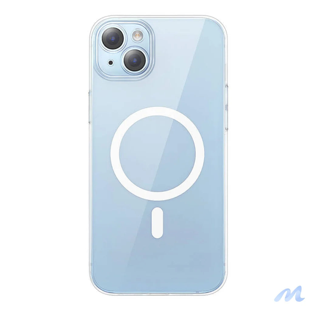 Baseus Crystal Series Magnetic Case for iPhone 14 Plus + tempered glass