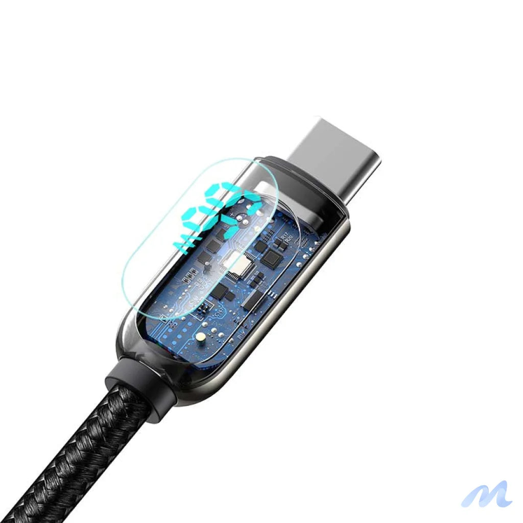 Baseus Display Cable USB to Type-C, 66W, 1m (black)