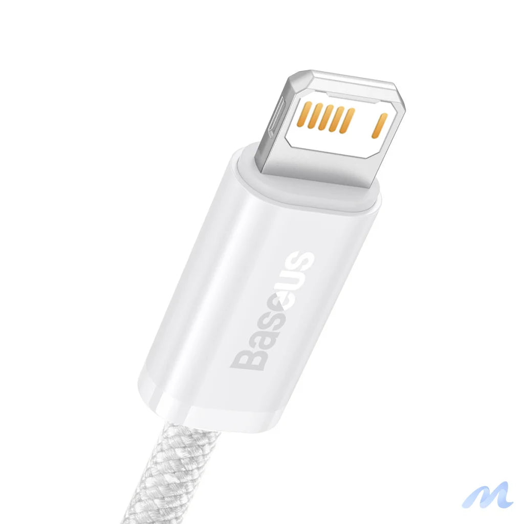 Baseus Dynamic cable USB to Lightning, 2.4A, 2m (White)