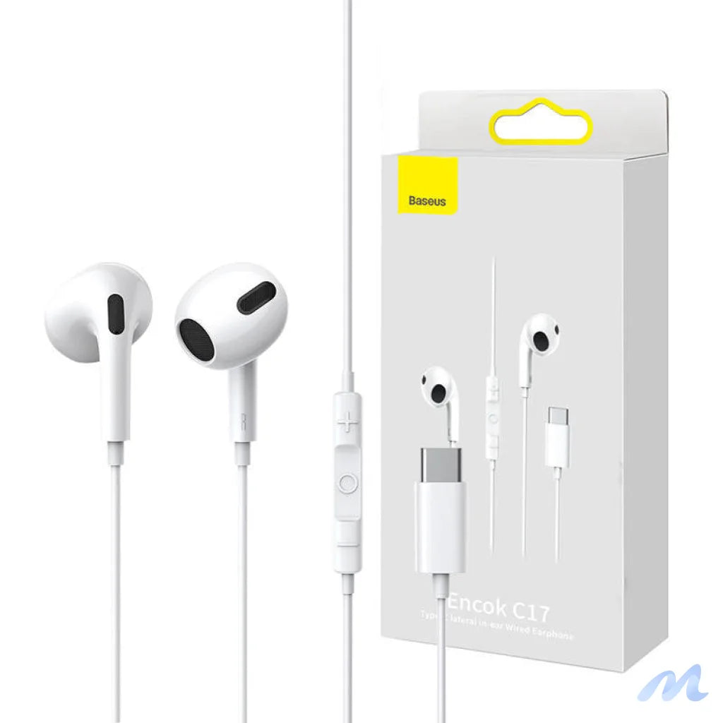 Baseus Encok C17 Earphones (white)