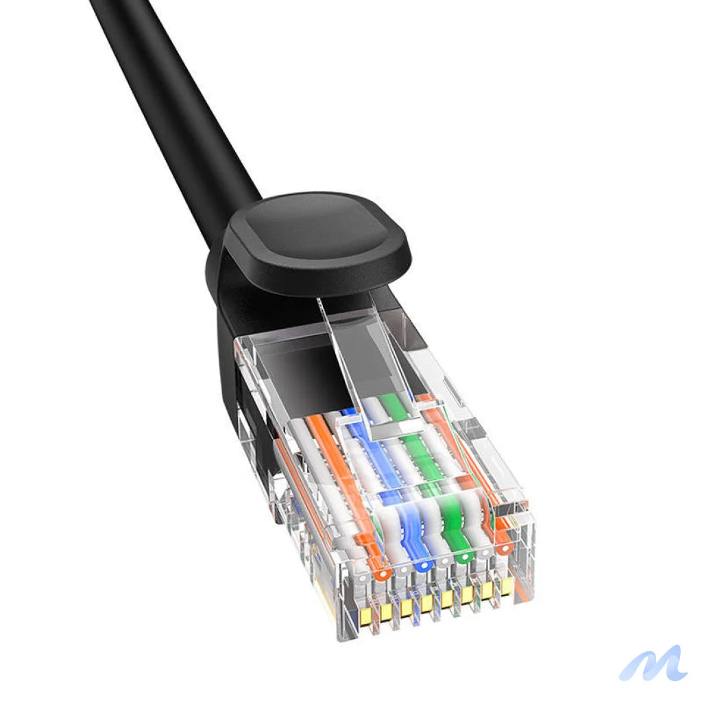 Baseus Ethernet CAT5, 0,5m network cable (black)